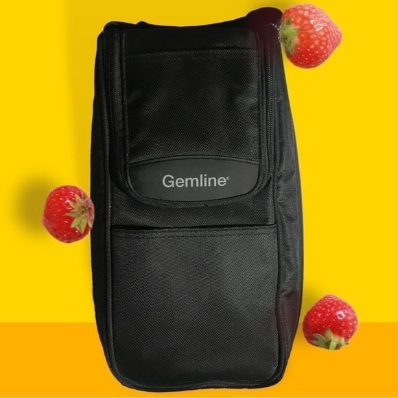 GEMLINE Beverage Carrier Black Size 13 x 6 - Picture 1 of 7